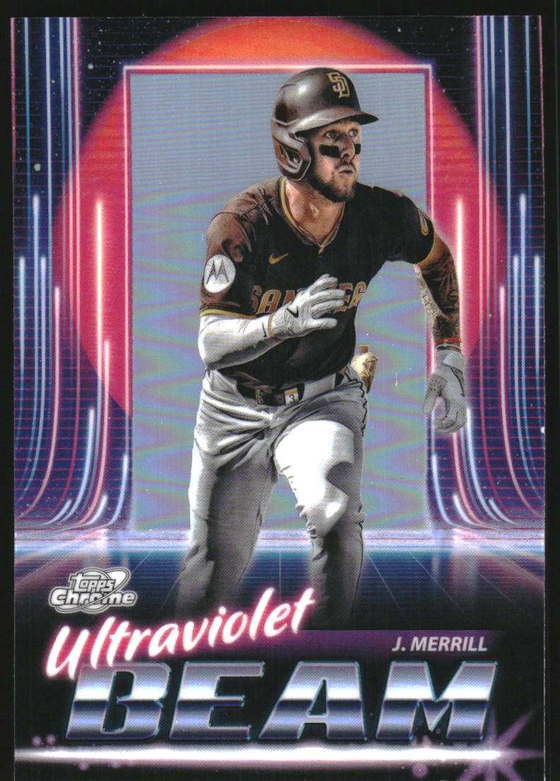 2025 Topps Cosmic Chrome Ultraviolet Beam #UB19 Jackson Merrill