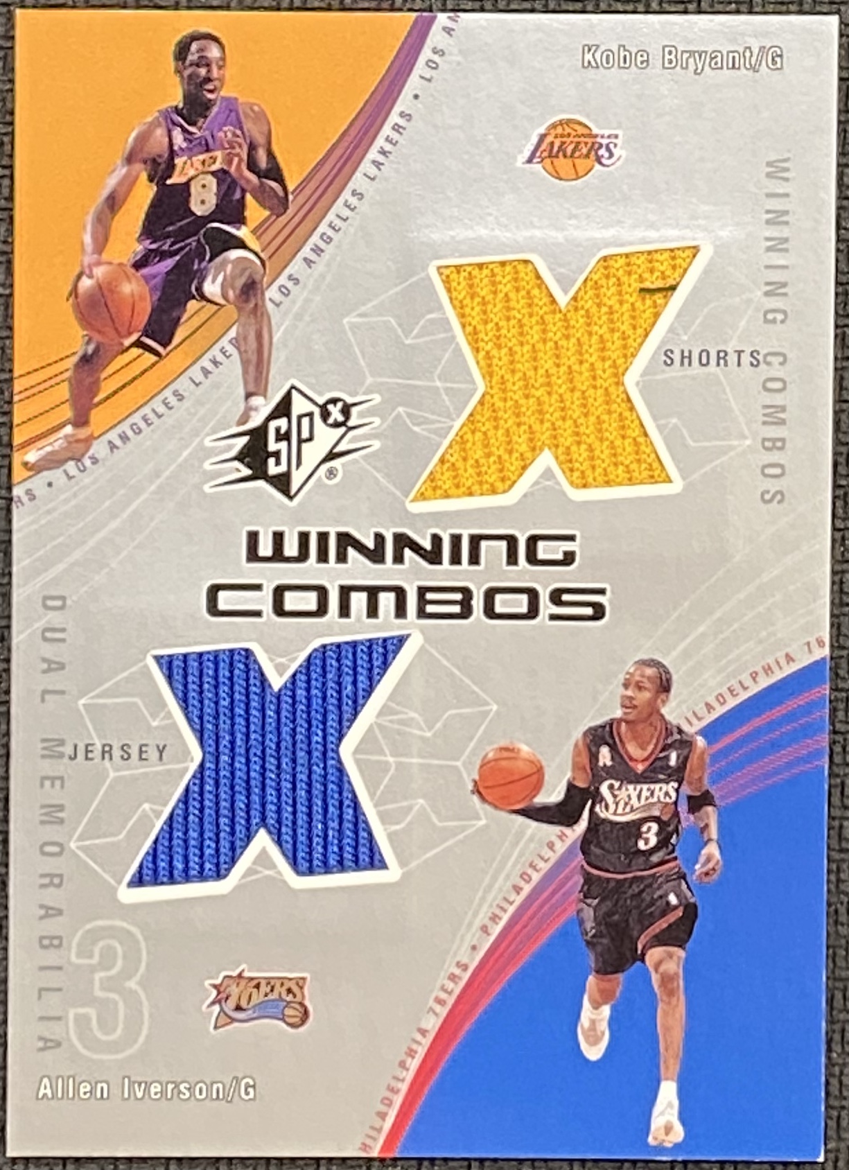 2002-03 SPx Winning Combos #KBAI Kobe Bryant SP/Allen Iverson