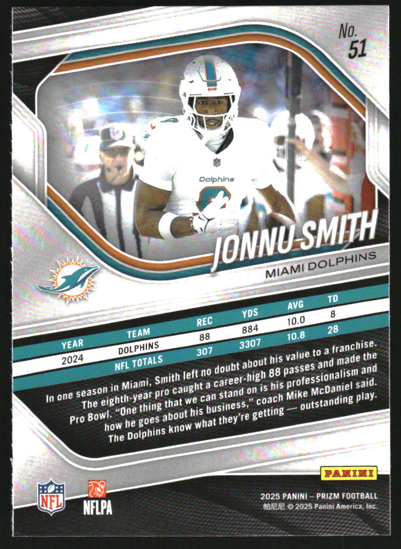 2025 Panini Prizm #51 Jonnu Smith