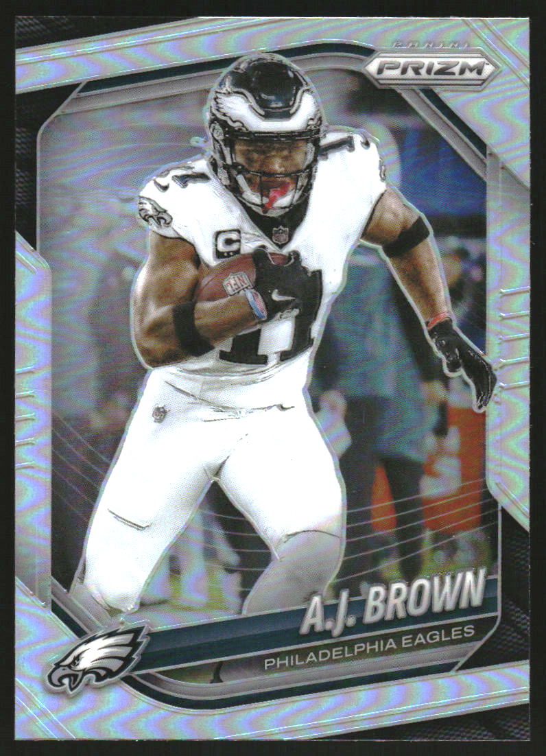 2025 Panini Prizm Prizms Silver #253 A.J. Brown