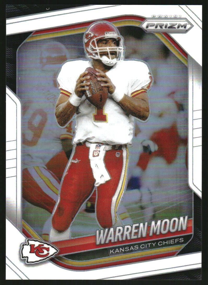 2025 Panini Prizm Prizms White #52 Warren Moon /35