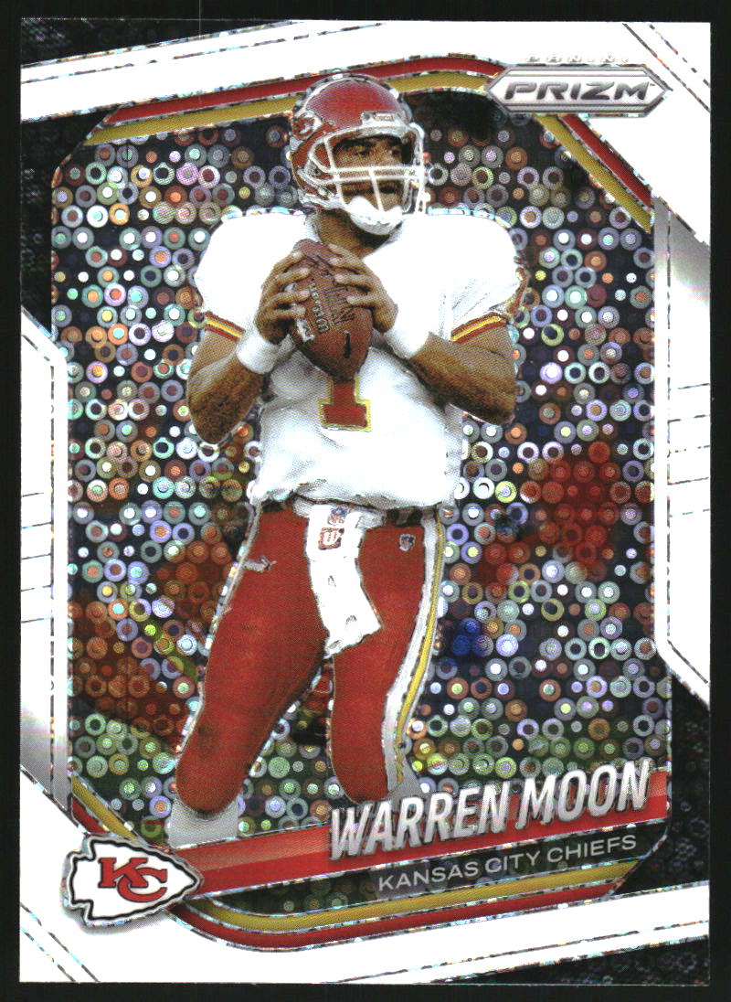 2025 Panini Prizm Prizms White Disco #52 Warren Moon