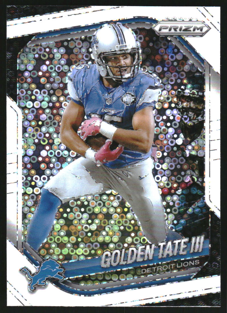 2025 Panini Prizm Prizms White Disco #139 Golden Tate III
