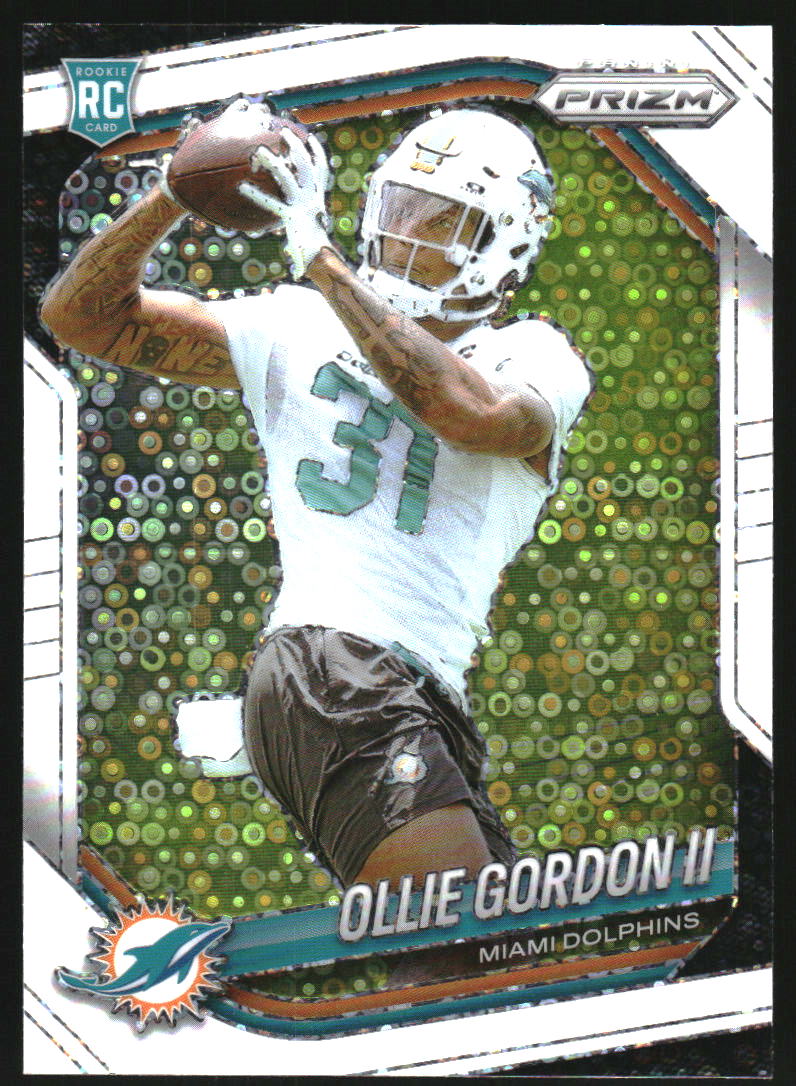 2025 Panini Prizm Prizms White Disco #333 Ollie Gordon II