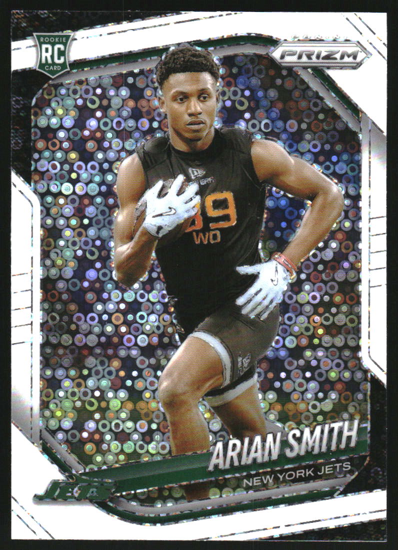 2025 Panini Prizm Prizms White Disco #391 Arian Smith