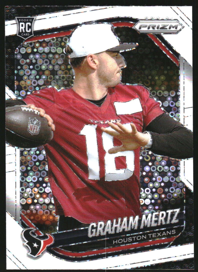 2025 Panini Prizm Prizms White Disco #392 Graham Mertz