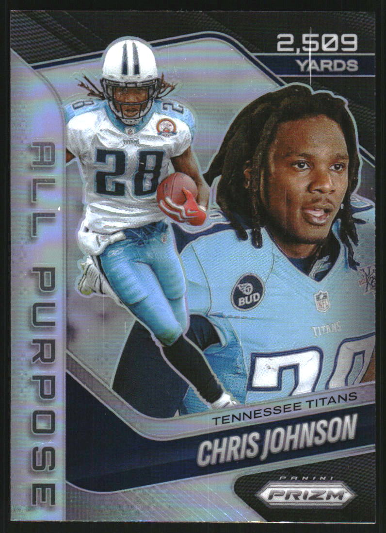 2025 Panini Prizm All Purpose Prizms Silver #17 Chris Johnson