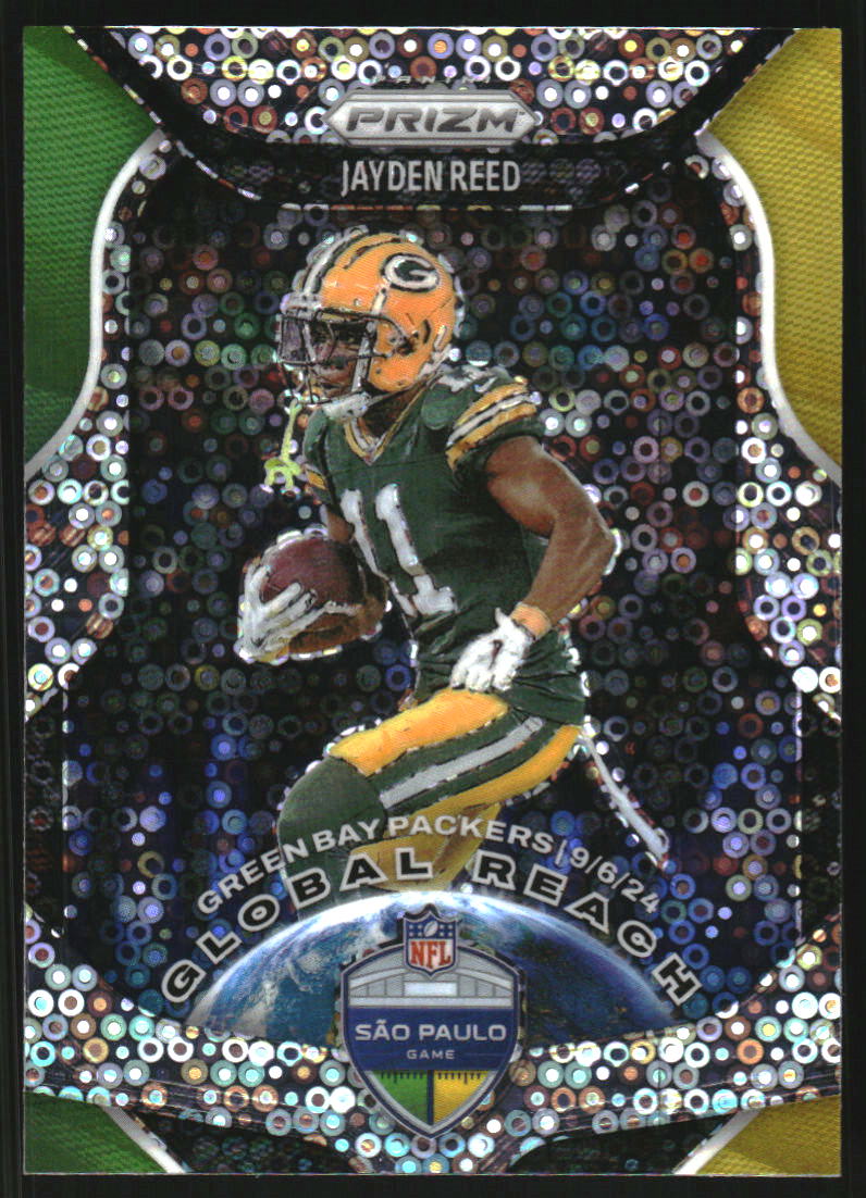 2025 Panini Prizm Global Reach Prizms No Huddle #2 Jayden Reed