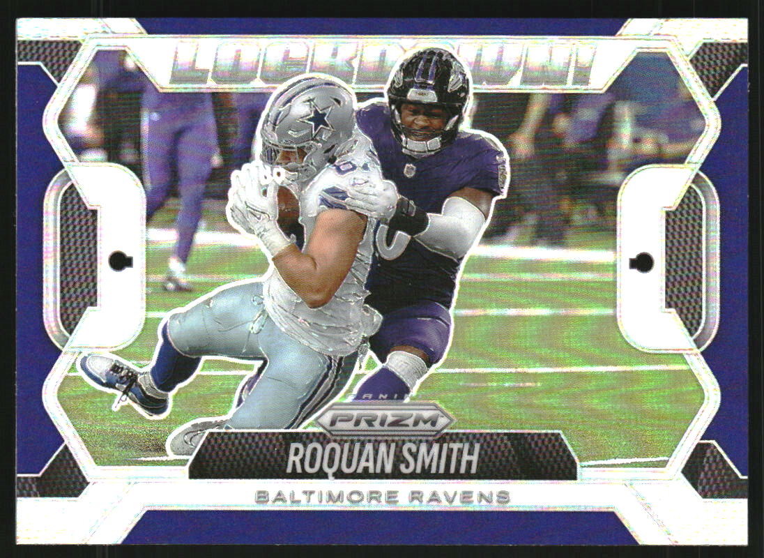 2025 Panini Prizm Lockdown! Prizms Silver #8 Roquan Smith