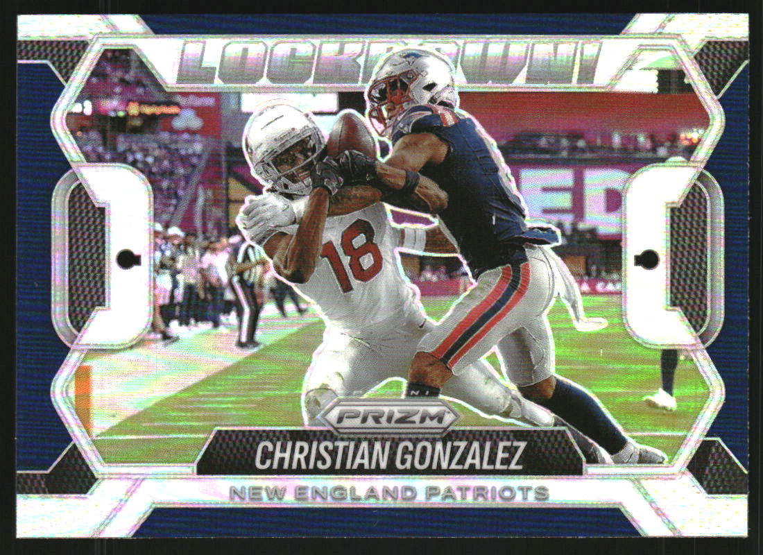 2025 Panini Prizm Lockdown! Prizms Silver #10 Christian Gonzalez