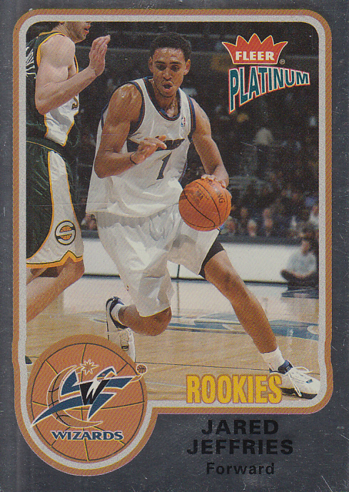 2002-03 Fleer Platinum Finish #171 Jared Jeffries
