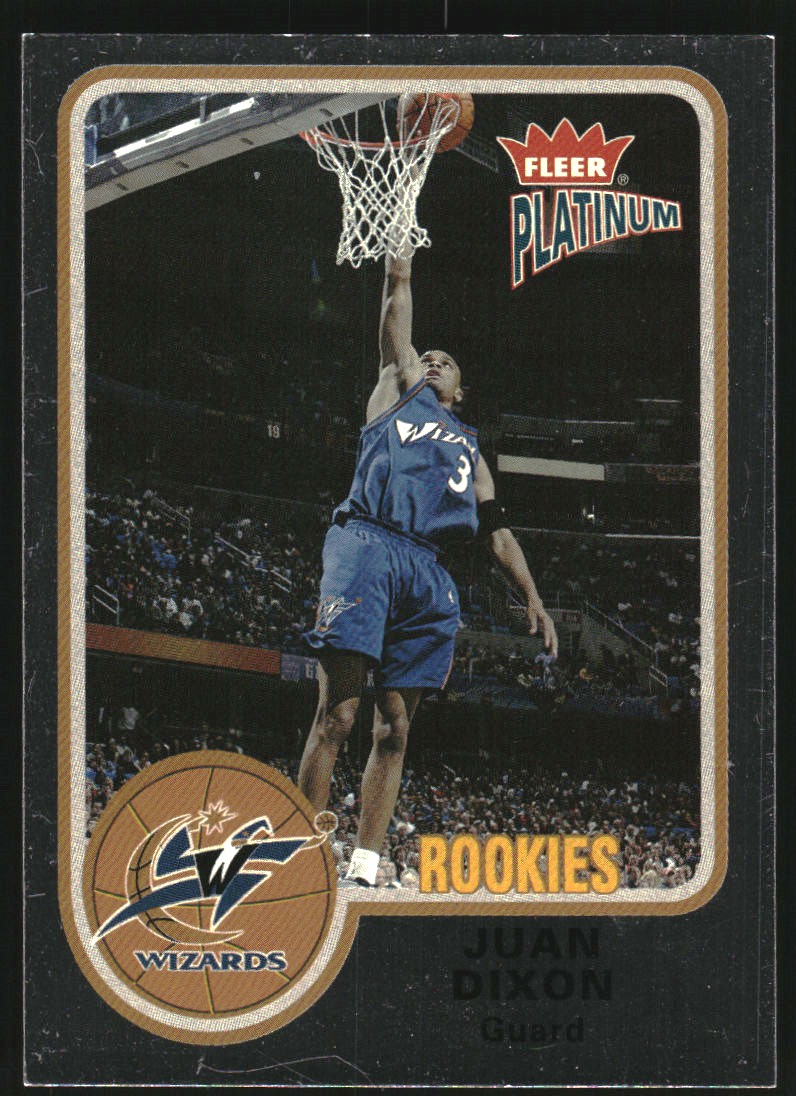 2002-03 Fleer Platinum Finish #195 Juan Dixon