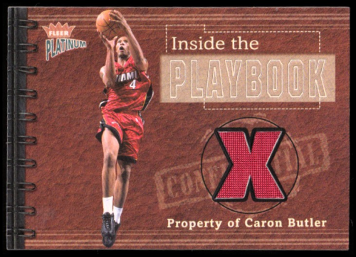 2002-03 Fleer Platinum Inside the Playbook Game Used #CB Caron Butler