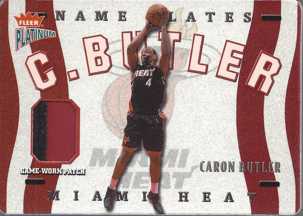 2002-03 Fleer Platinum Nameplates #CB Caron Butler/280