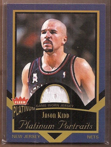 2002-03 Fleer Platinum Portraits Game Worn Jerseys #JK Jason