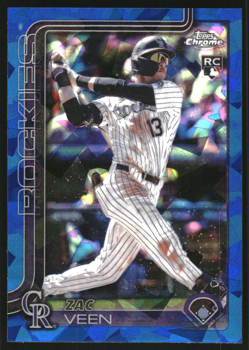 2025 Topps Chrome Update Sapphire #USC28 Zac Veen