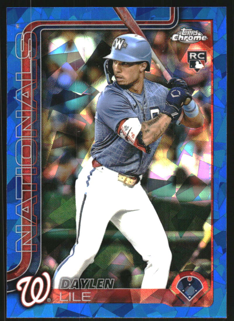 2025 Topps Chrome Update Sapphire #USC146 Daylen Lile