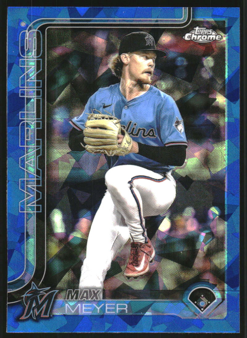 2025 Topps Chrome Update Sapphire #USC183 Max Meyer
