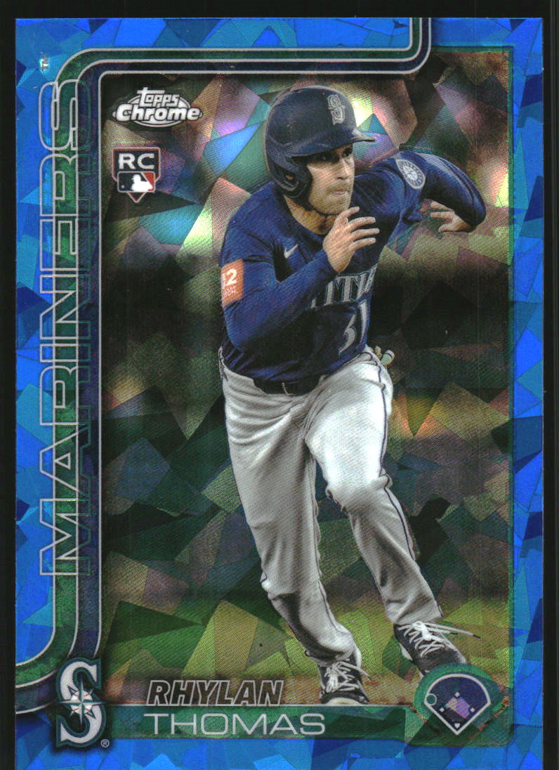 2025 Topps Chrome Update Sapphire #USC185 Rhylan Thomas