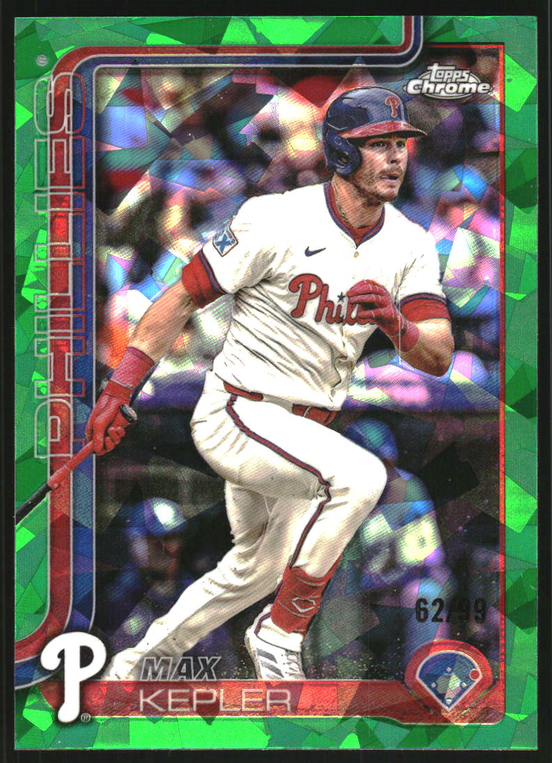 2025 Topps Chrome Update Sapphire Green #USC91 Max Kepler /99