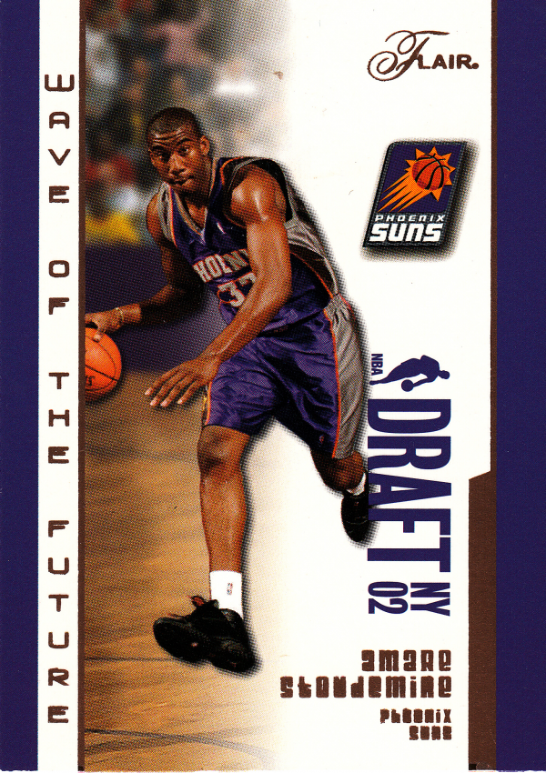 2002-03 Flair Wave of the Future #1 Amare Stoudemire