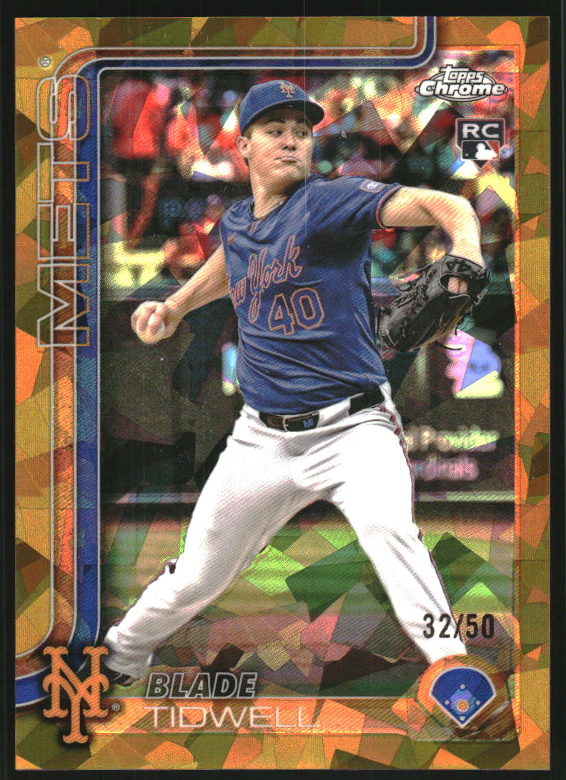 2025 Topps Chrome Update Sapphire Gold #USC14 Blade Tidwell /50