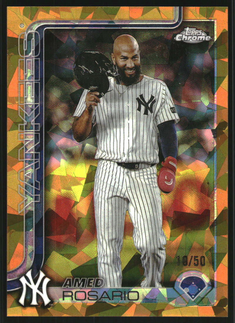 2025 Topps Chrome Update Sapphire Gold #USC51 Amed Rosario /50