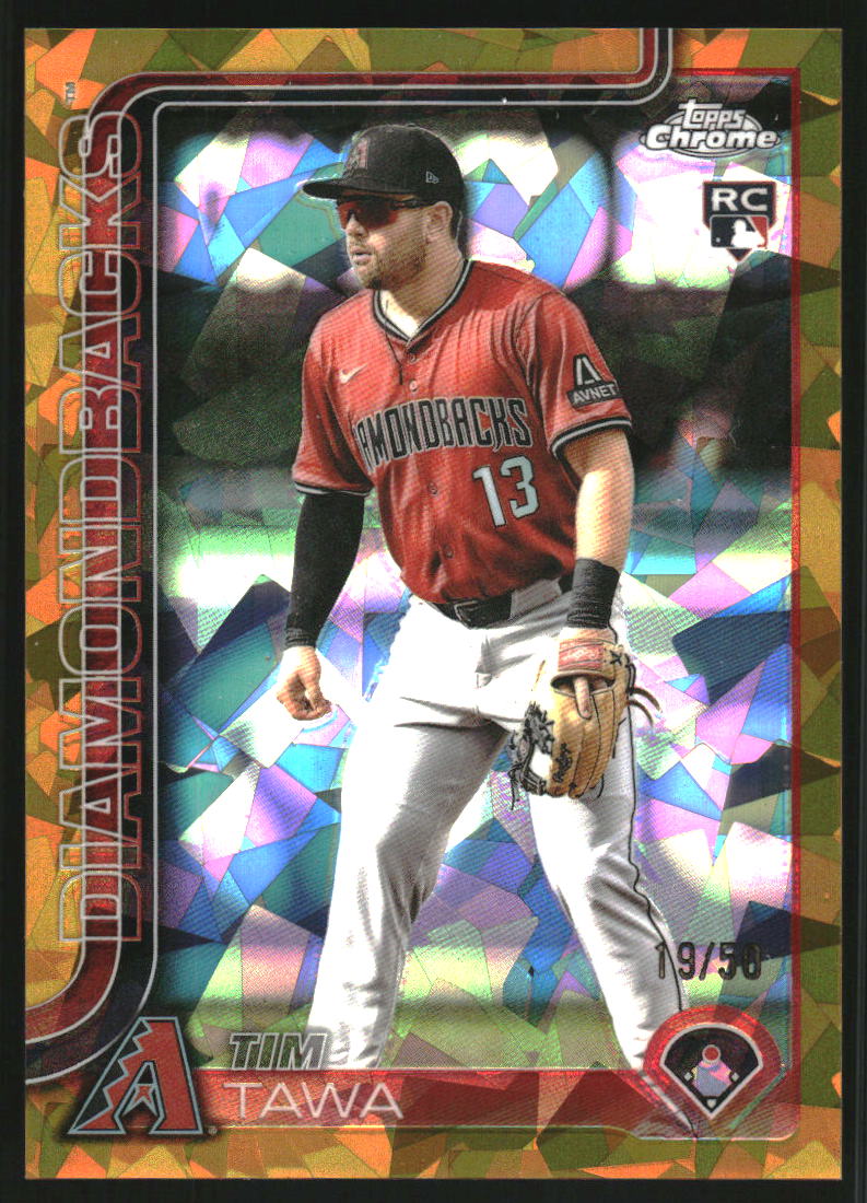 2025 Topps Chrome Update Sapphire Gold #USC104 Tim Tawa /50