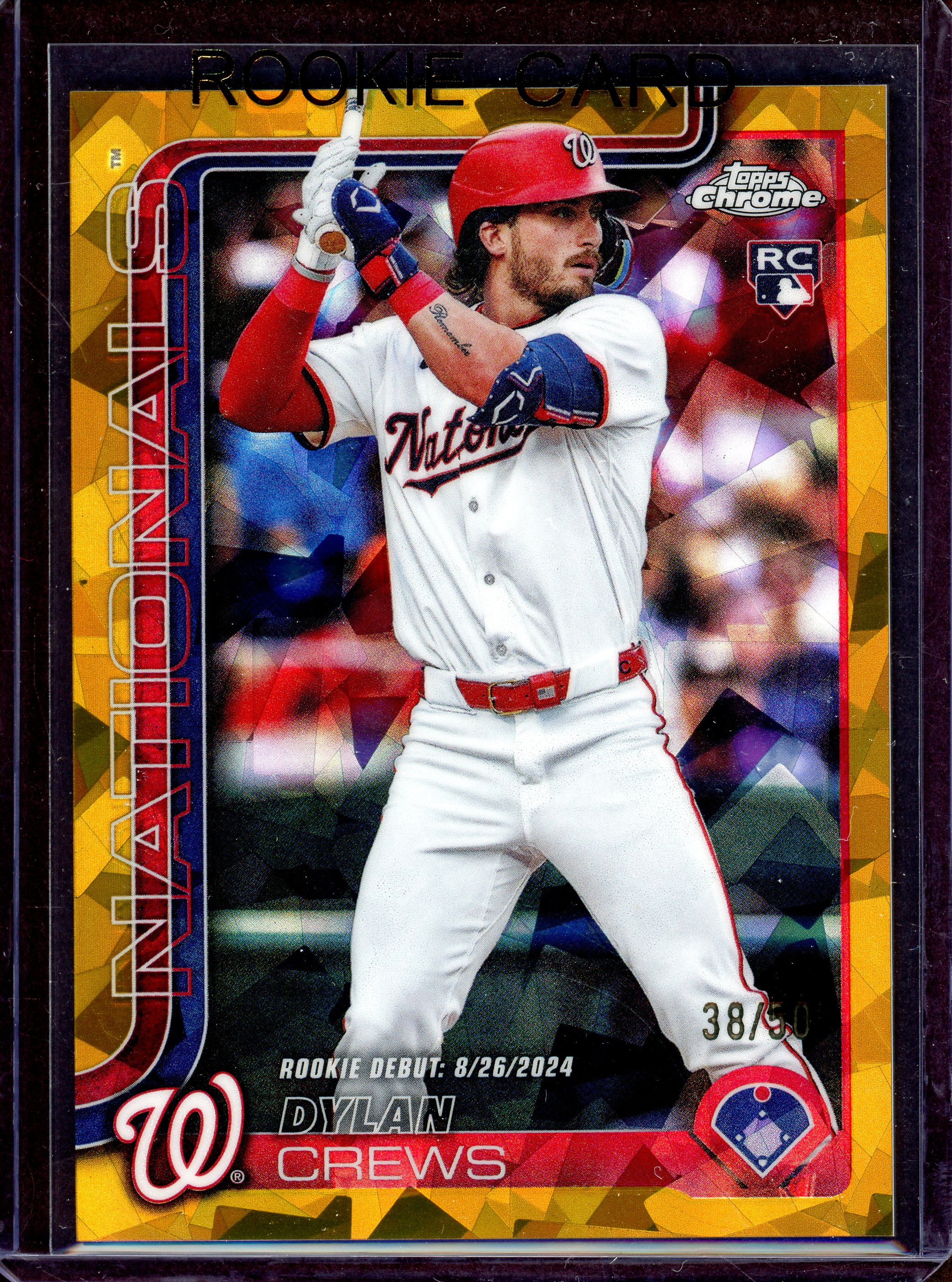 0 Chrome Topps Dylan Crews RC #146 - Refractor CREWS DYLAN 