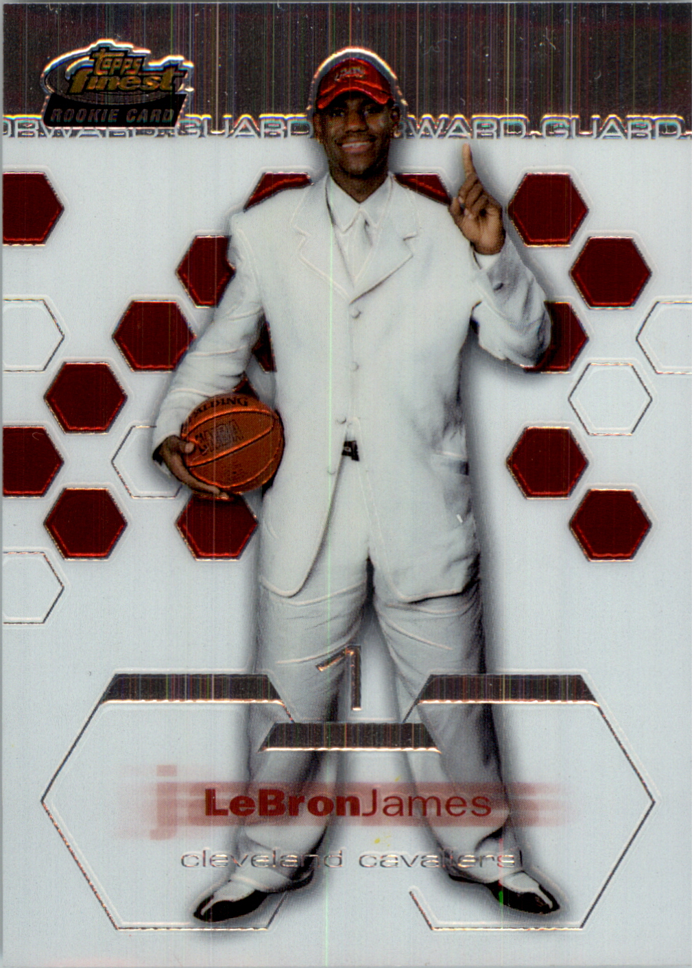 2002-03 Finest #178 LeBron James XRC