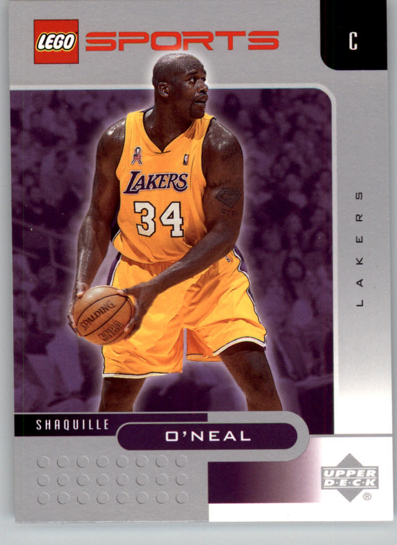 2003 Upper Deck Lego Sports 4 Shaquille O Neal NM