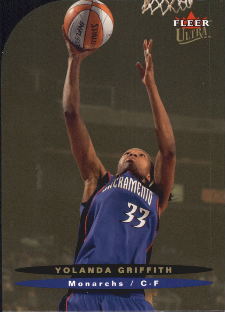2003 Ultra WNBA Gold Medallion 18 Yolanda Griffith NMMT