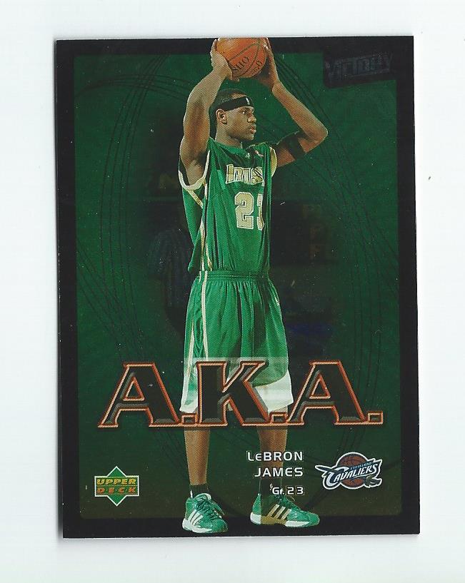 2003/04 2024 upperdeck victory rookie orientation lebron james gold foil