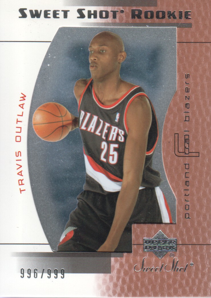 2003-04 Sweet Shot #113 Travis Outlaw RC