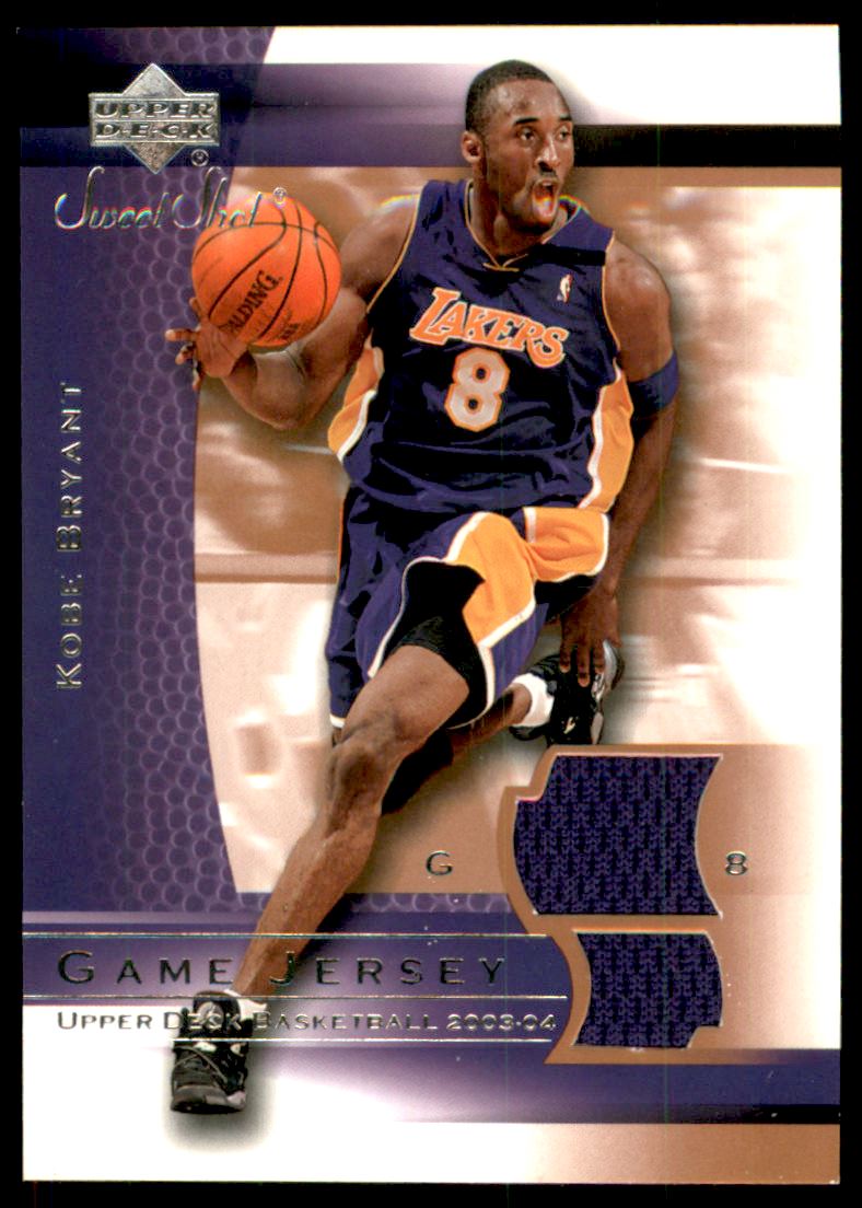 2003-04 Sweet Shot Jerseys #KBJ Kobe Bryant SP