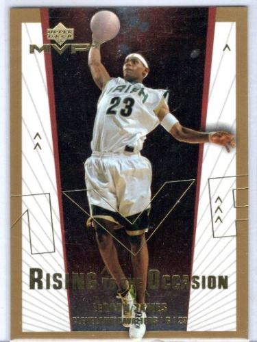 2003 upper deck mvp lebron james