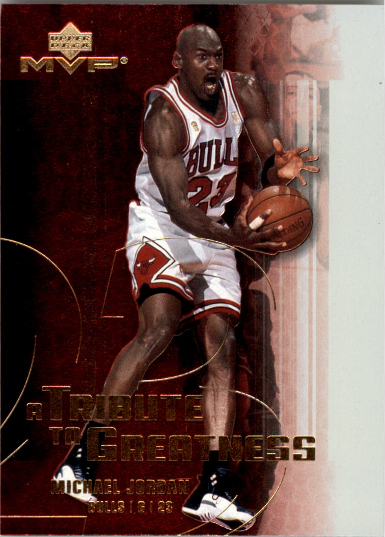 2003-04 Upper Deck MVP Tribute to Greatness #MJ3 Michael Jordan