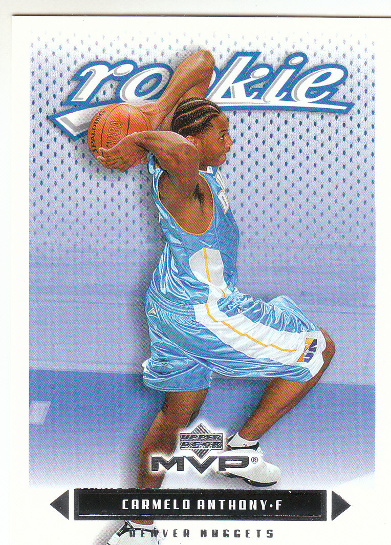 2003-04 Upper Deck MVP #203 Carmelo Anthony RC