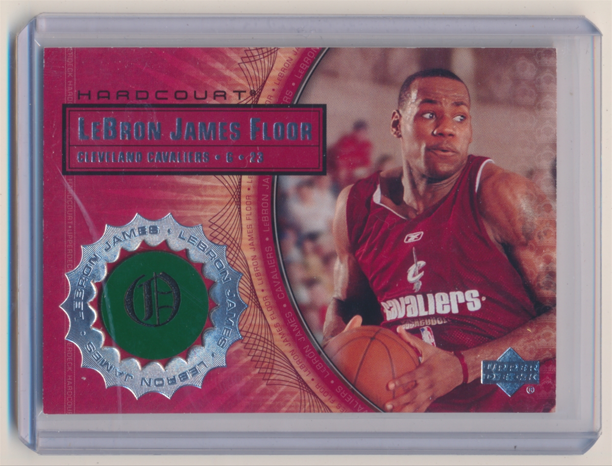 2003-04 Upper Deck Hardcourt LeBron James Floor #LB5 LeBron James 