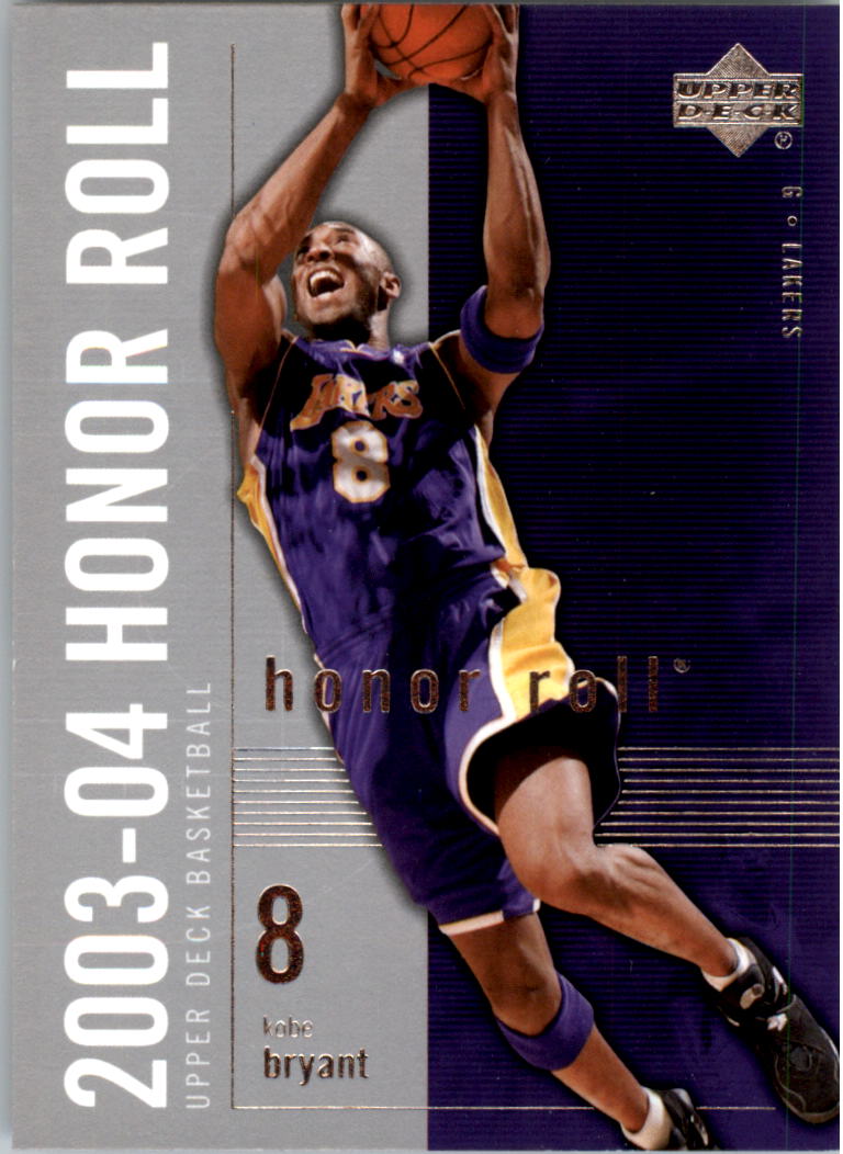 kobe bryant upper deck basketball cards