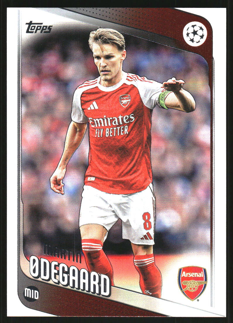 2025-26 Topps UEFA Club Competitions #157 Martin Odegaard on