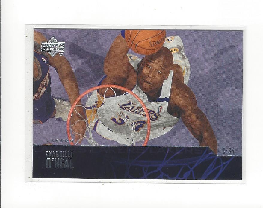 2003-04 Upper Deck #117 Shaquille O’Neal