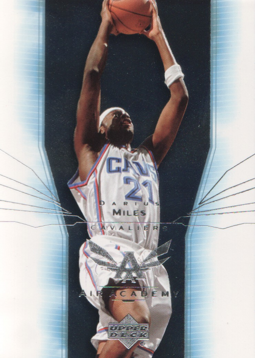 2003-04 upper deck air academy #aa27 darius miles cleveland