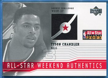 2003-04 Upper Deck All-Star Weekend Authentics #ASTC Tyson Chandler