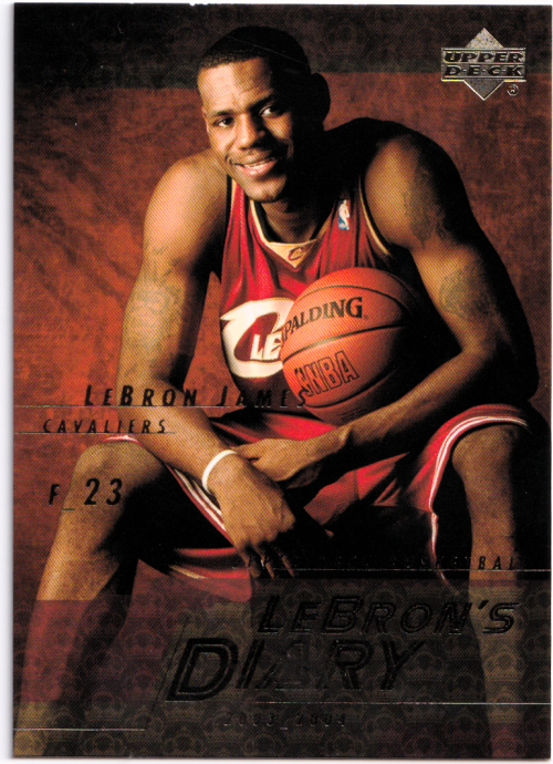 2003-04 Upper Deck LeBron's Diary #LJ11 LeBron James