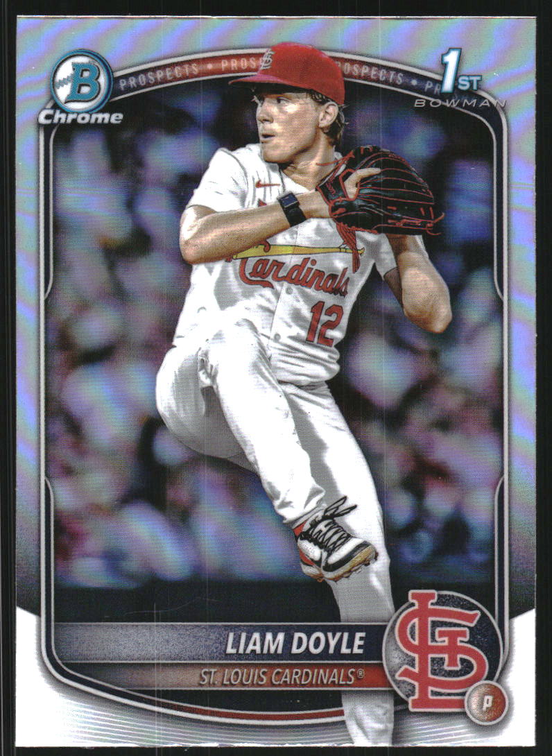 2025 Bowman Chrome Draft Refractors #BDC12 Liam Doyle