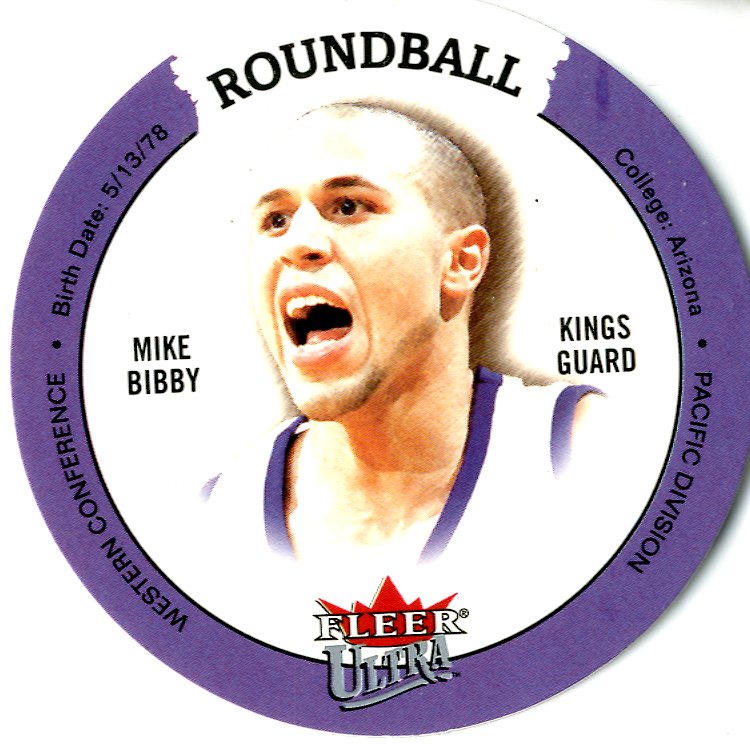 2003-04 Ultra Roundball Discs #21 Mike Bibby