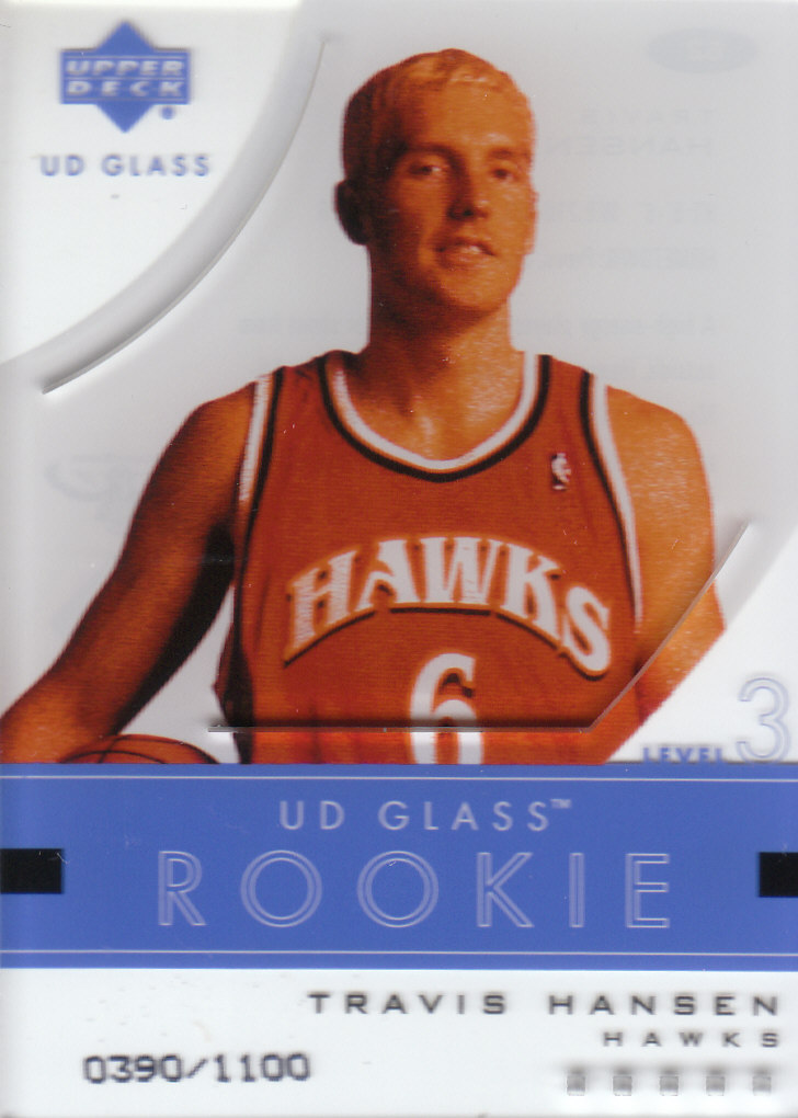 2003-04 UD Glass #62 Travis Hansen RC