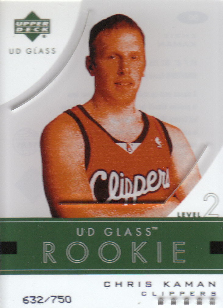 2003-04 UD Glass #90 Chris Kaman RC