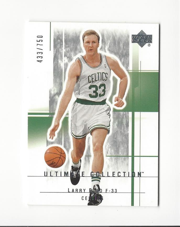 2003-04 Ultimate Collection #7 Larry Bird